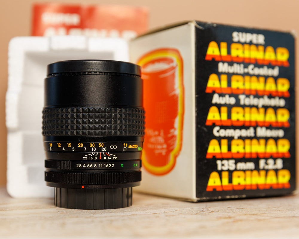 Albinar 135mm F2.8 FD Mount